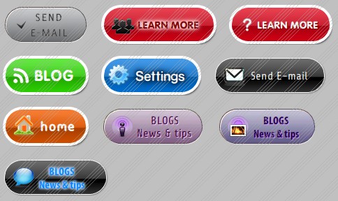 Free Website Buttons Samples Free Buttons Org A Few Clicks To Create 3d Web Buttons