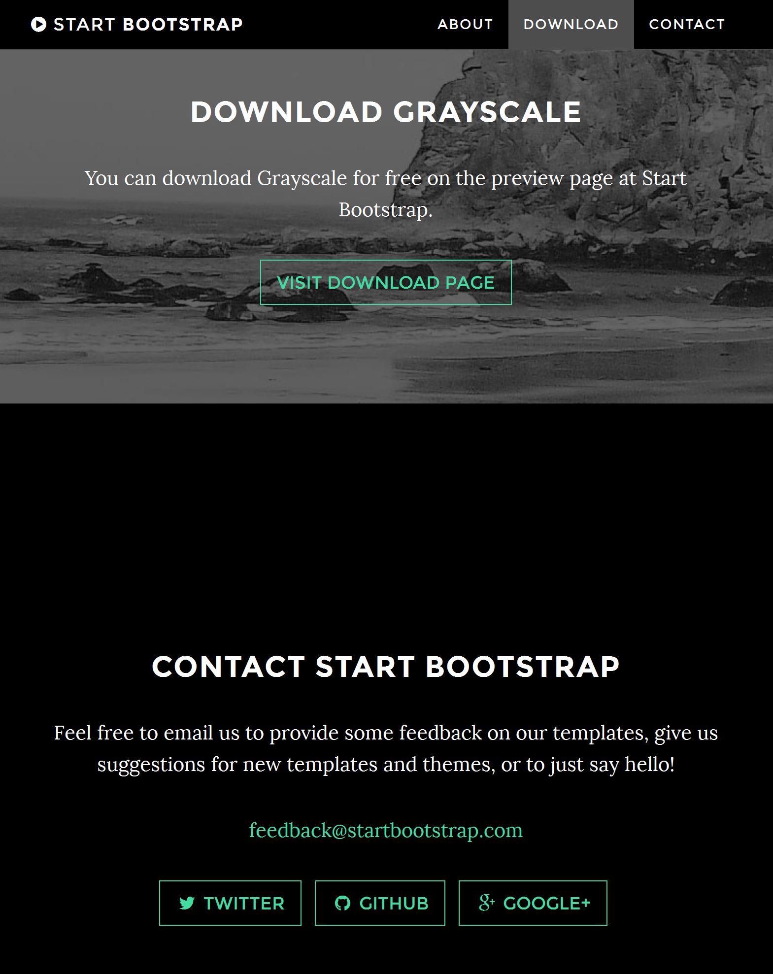 Free Responsive Bootstrap Template