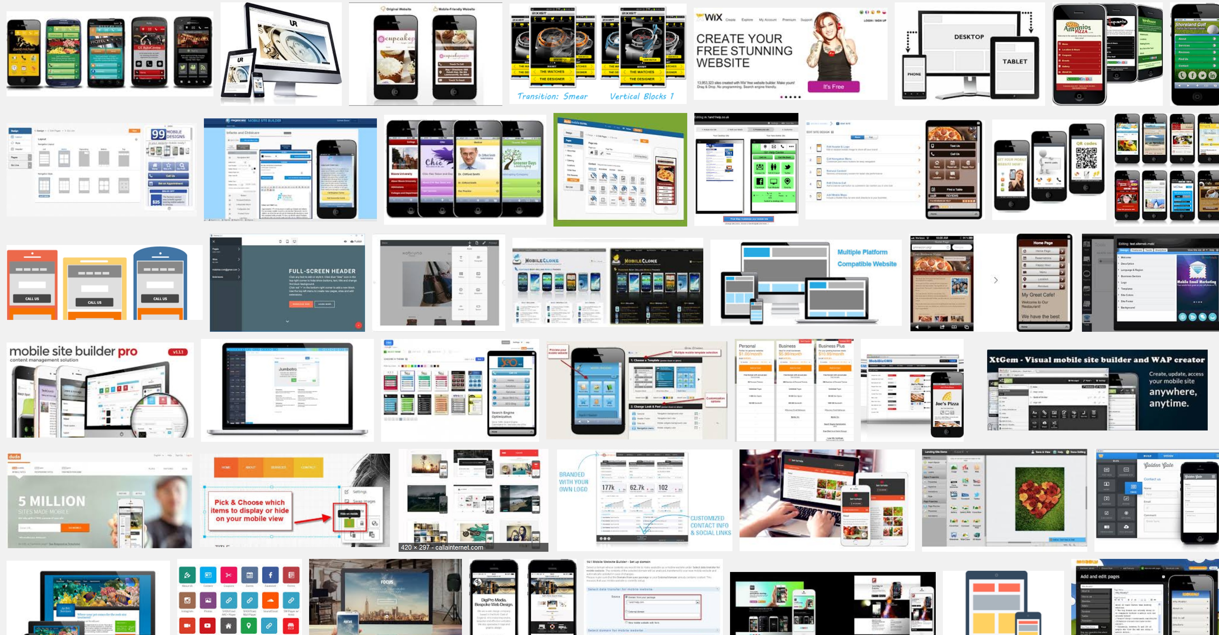 Bootstrap Mobile Website Builder Software