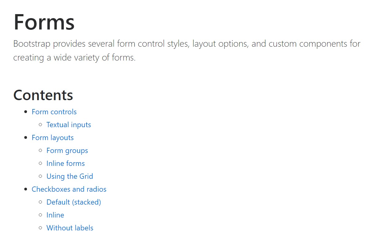  Utilization of the label  inside in Bootstrap Forms:  approved  information