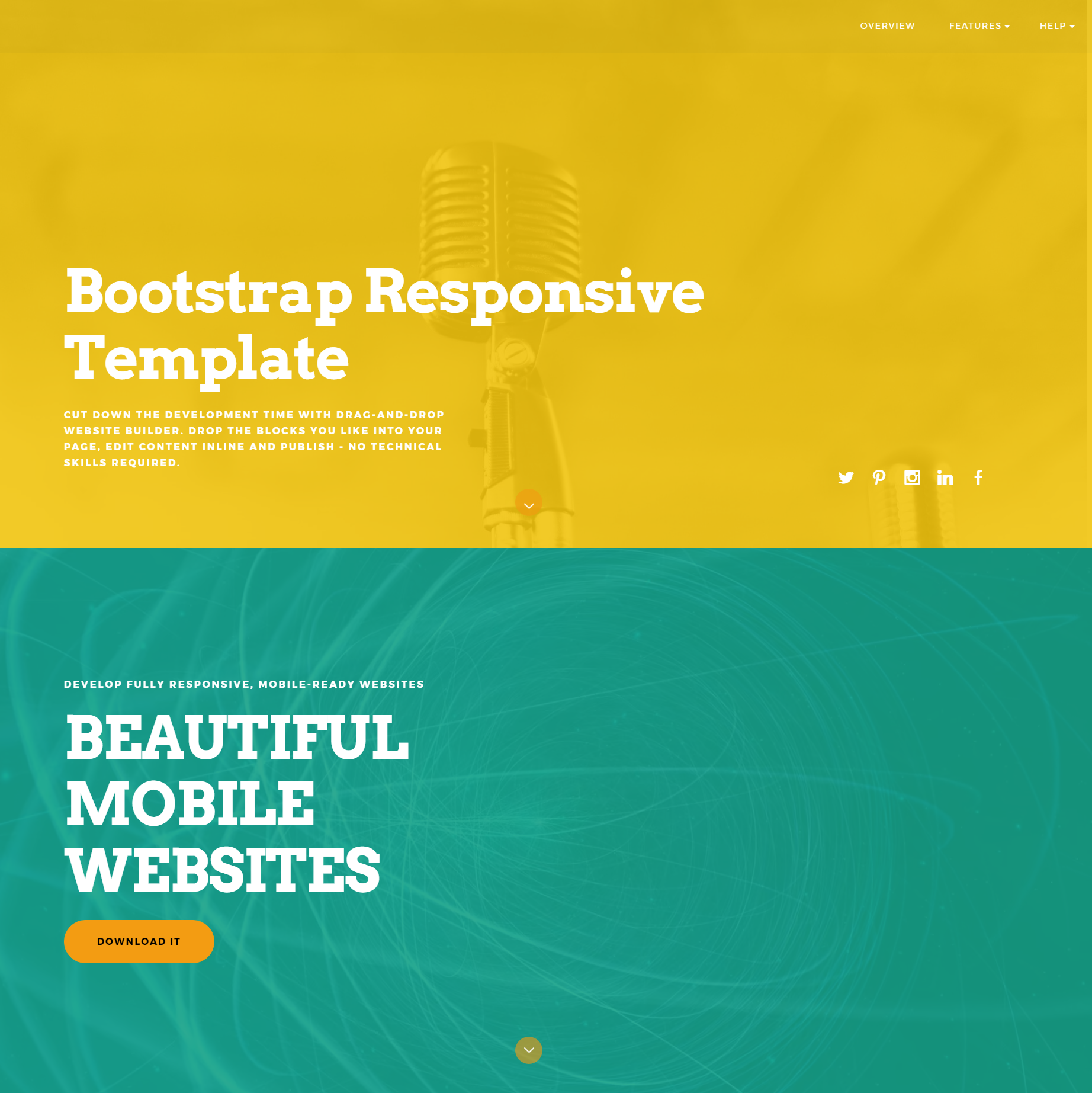 Free Download Bootstrap Responsive Themes