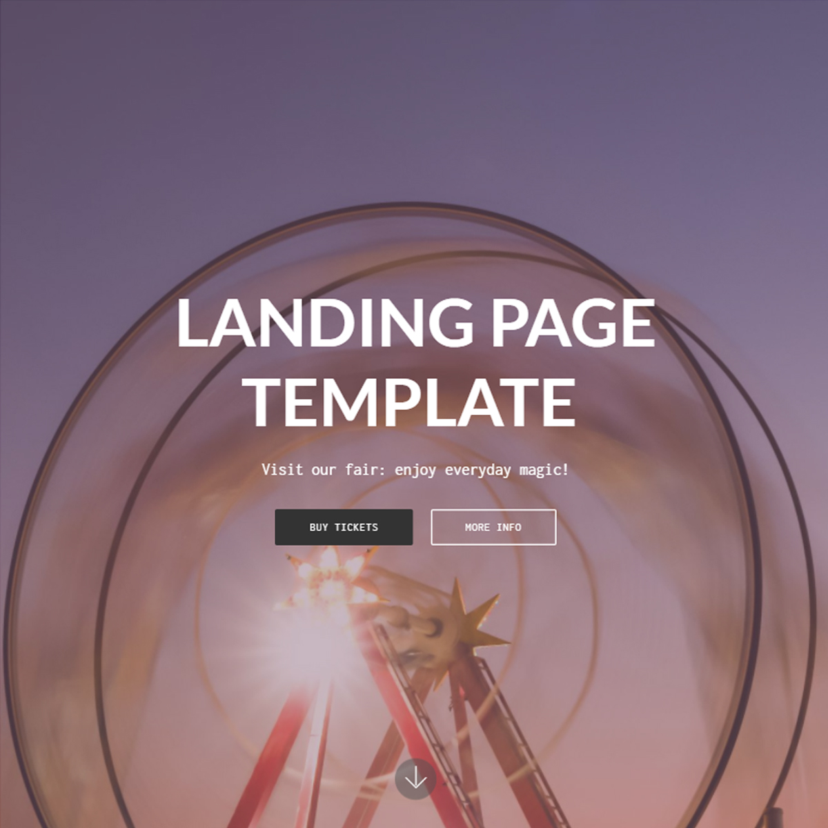 Responsive Bootstrap Landing Page Themes